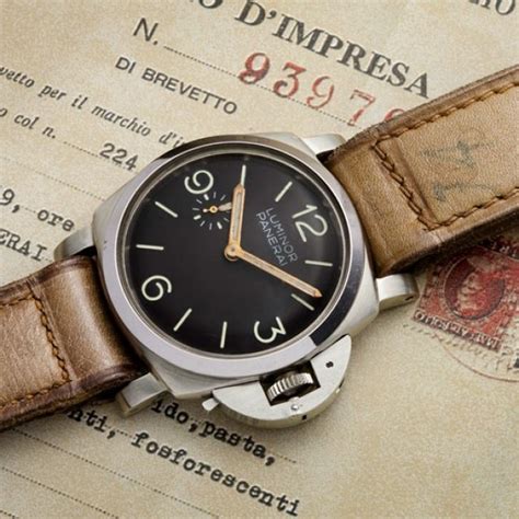 first panerai watch